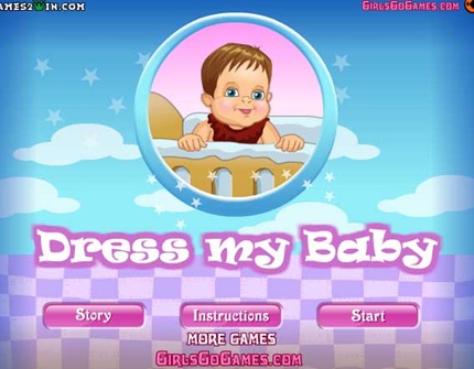 Juego de Cuidar y Vestir a tu Bebe2