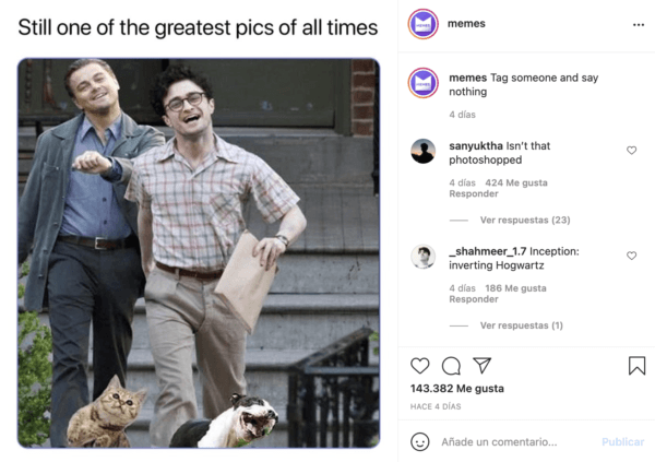 Las 10 mejores cuentas de chistes y memes en Instagram Memes