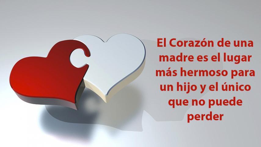 Los mejores mensajes frases para el dia de la madre corazon