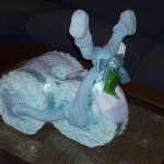 Los regalos originales hechos con pañales