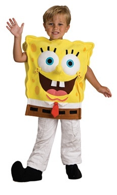 disfraz bob esponja niño
